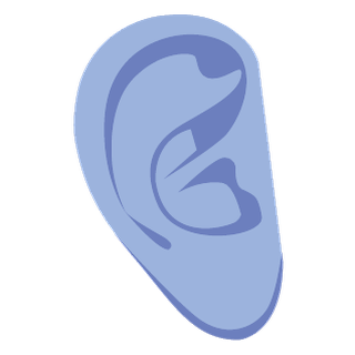 Ilustración de un oído